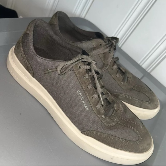 Cole Haan Men's GrandPrø Crew Sneaker Style C38796 (Olove) Size 10 - Picture 1 of 6